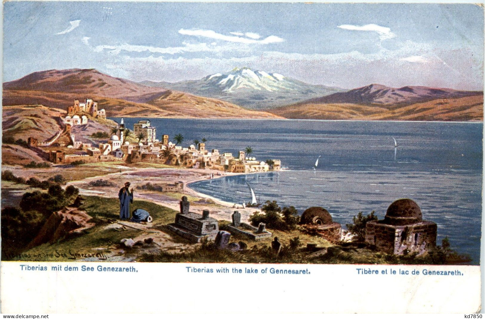 Tiberias Mit Dem See Genezareth - Israele