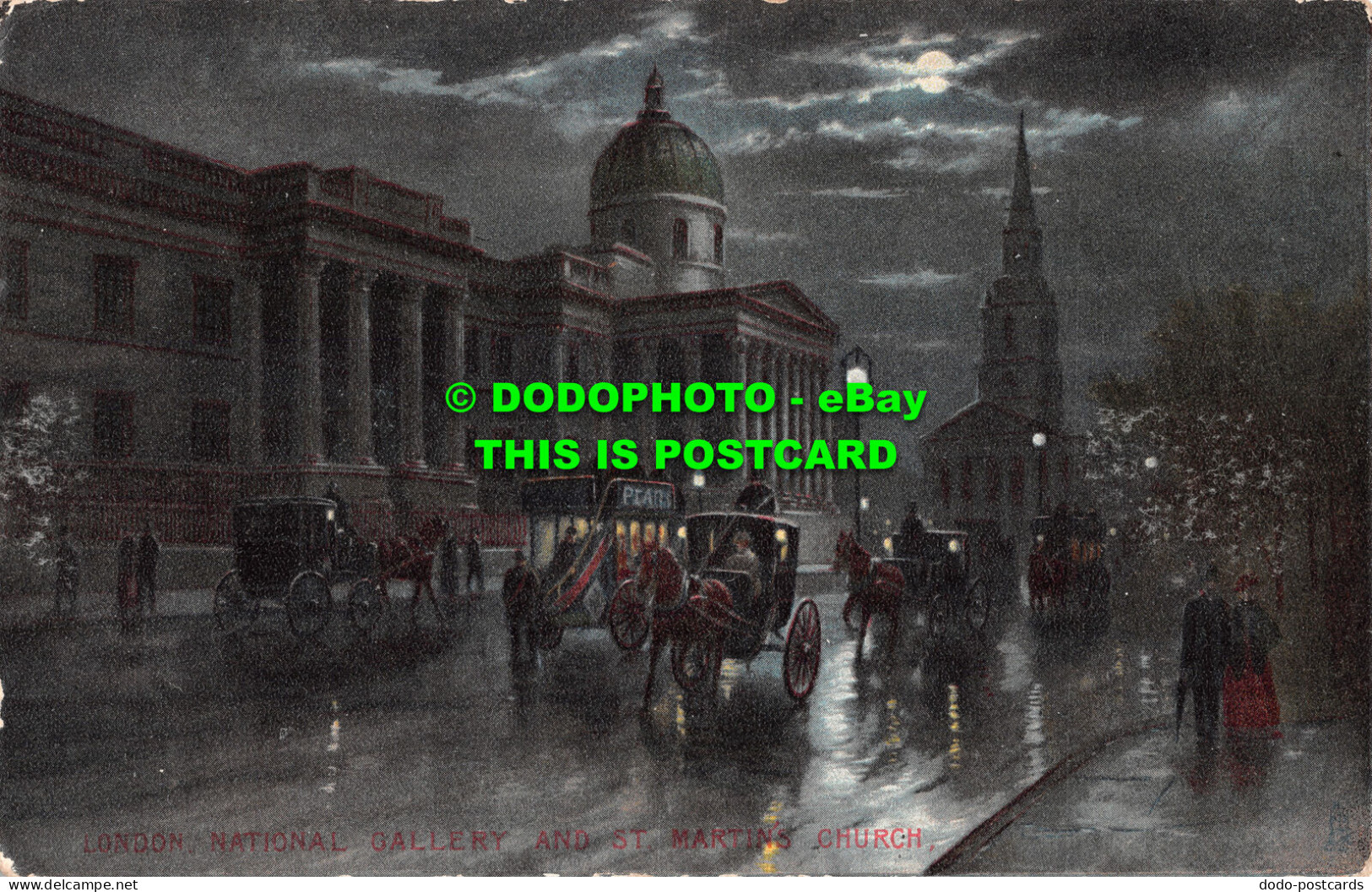 R499176 London. National Gallery And St. Martins Church. Tuck. Art Series. 768 - Autres & Non Classés