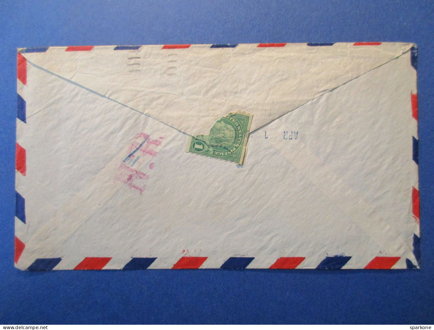 Marcophilie - Enveloppe - Par Avion - 10 April 1945 - Storia Postale