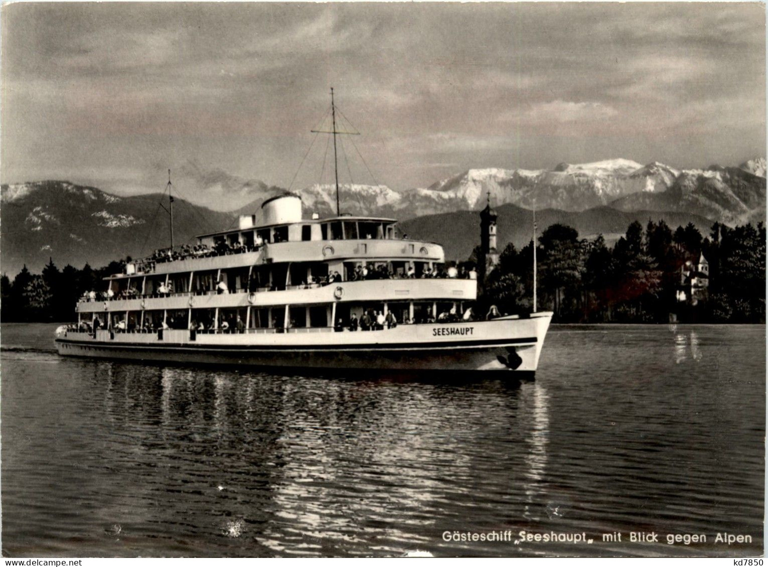 Starnberger See - Gästeschiff Seeshaupt - Weilheim