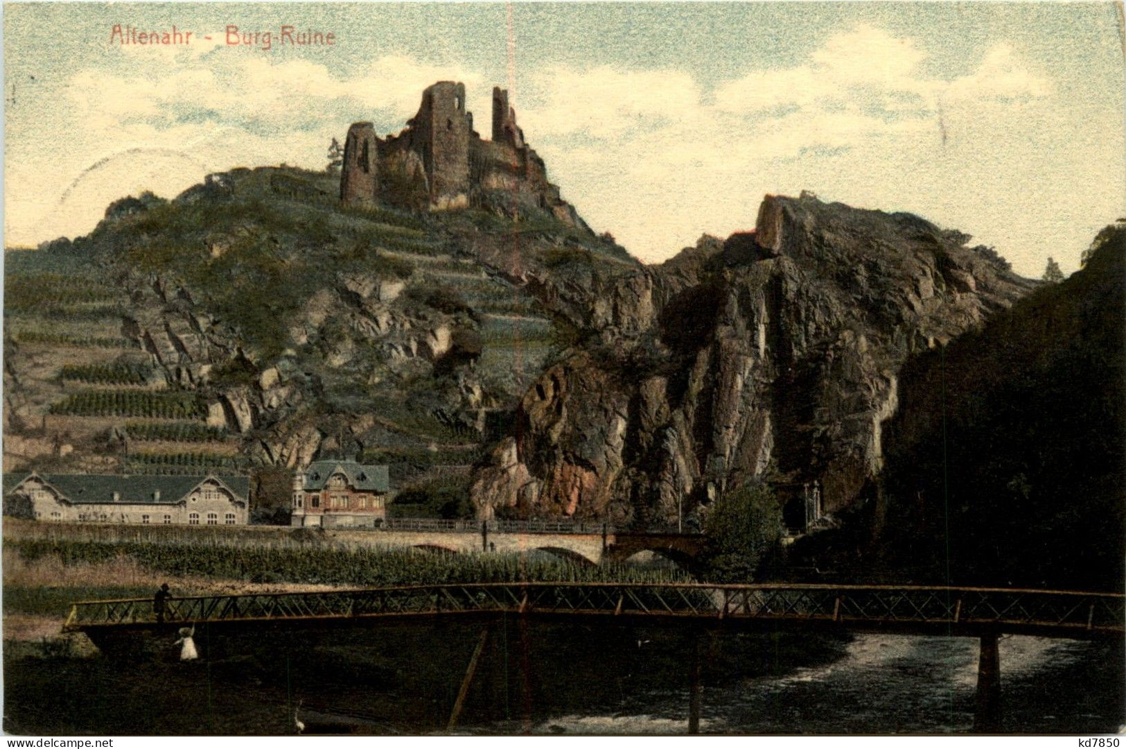 Altenahr - Burg Ruine - Bad Neuenahr-Ahrweiler