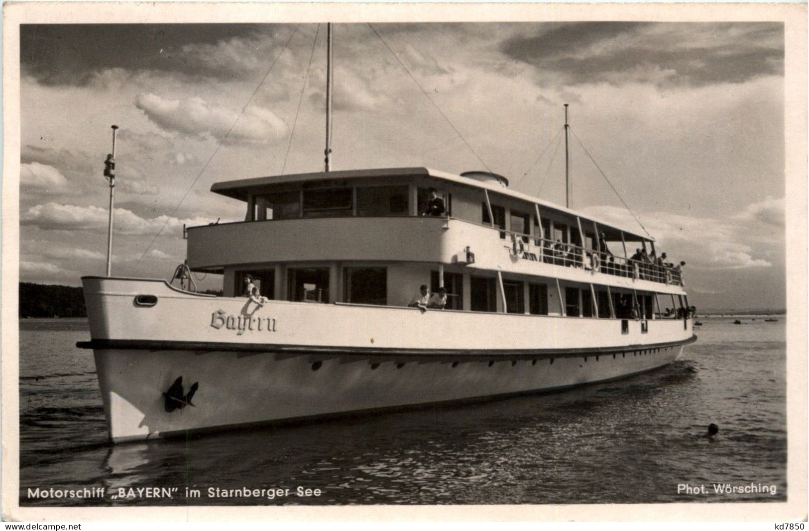 Starnberger See - Motorschiff Bayern - Starnberg