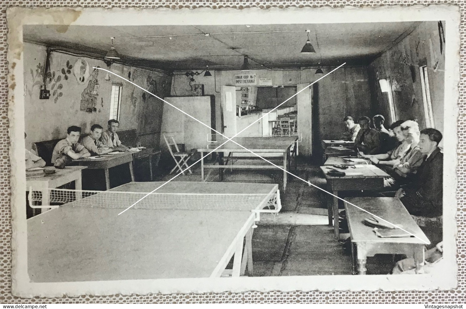 CHIÈVRES Cantine De La Troupe Kantien Van De Troep CP PK  PIB Vers 1935-1940 - Chievres