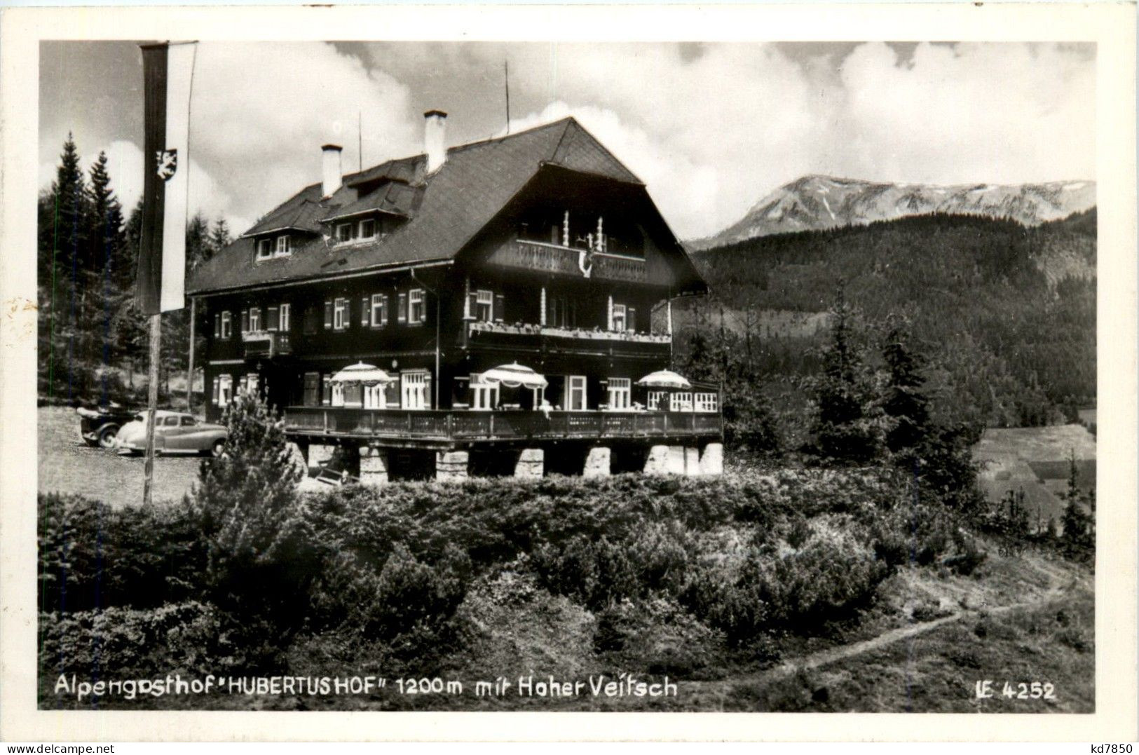 Mürzzuschlag/Steiermark - Alpengasthof Hubertushof Mit Hoher Veitsch - Mürzzuschlag