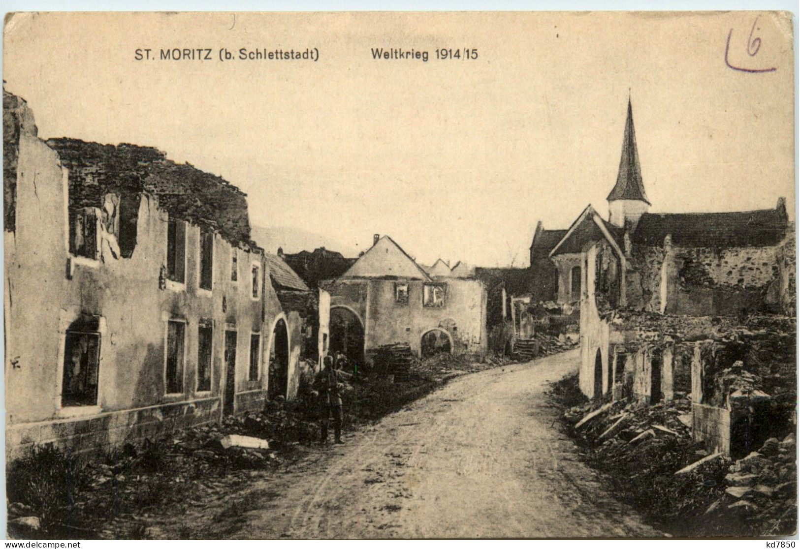 St. Moritz Bei Schlettstadt - Selestat