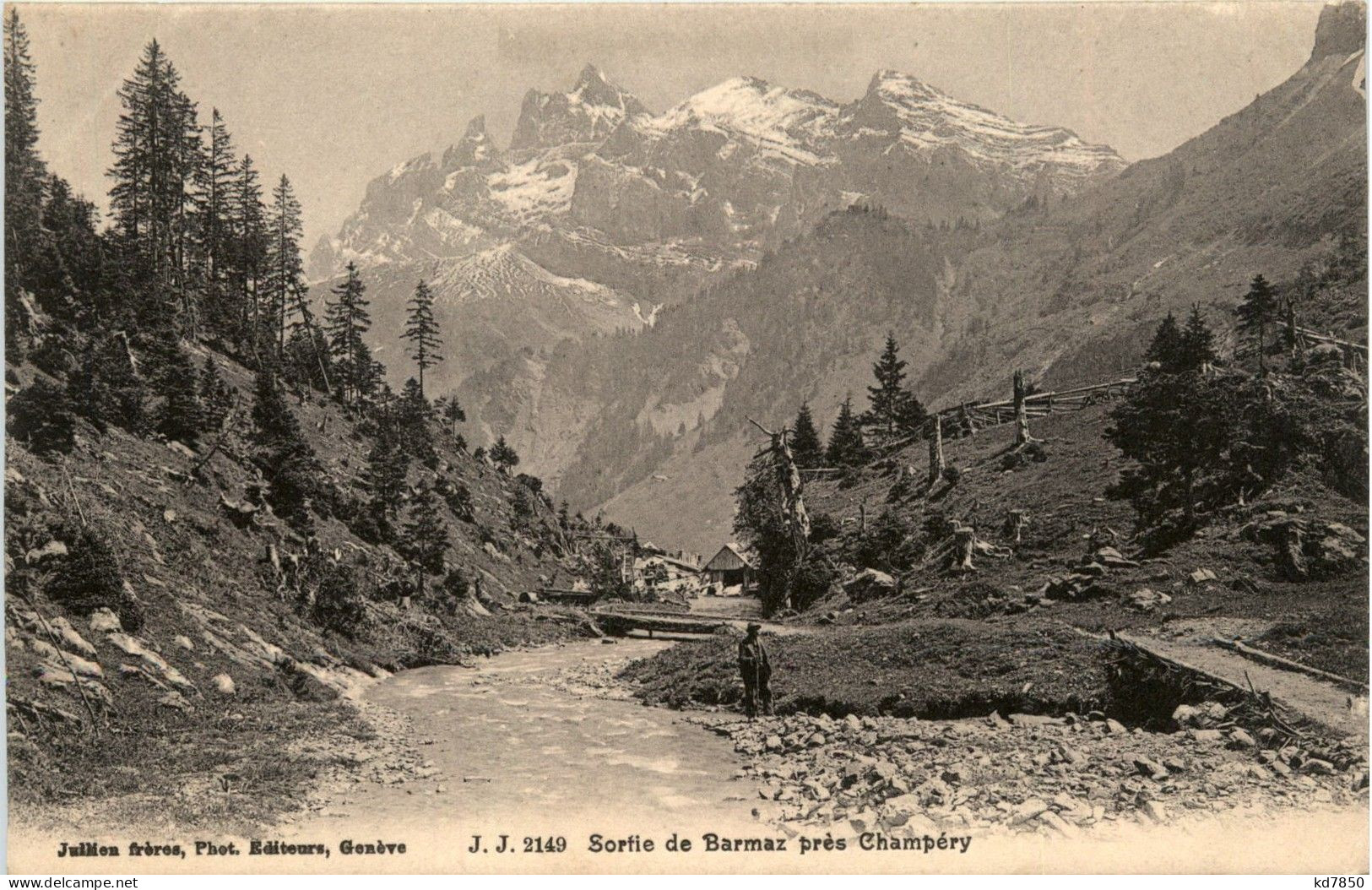 Sortie De Barmez Pres Champery - Champéry