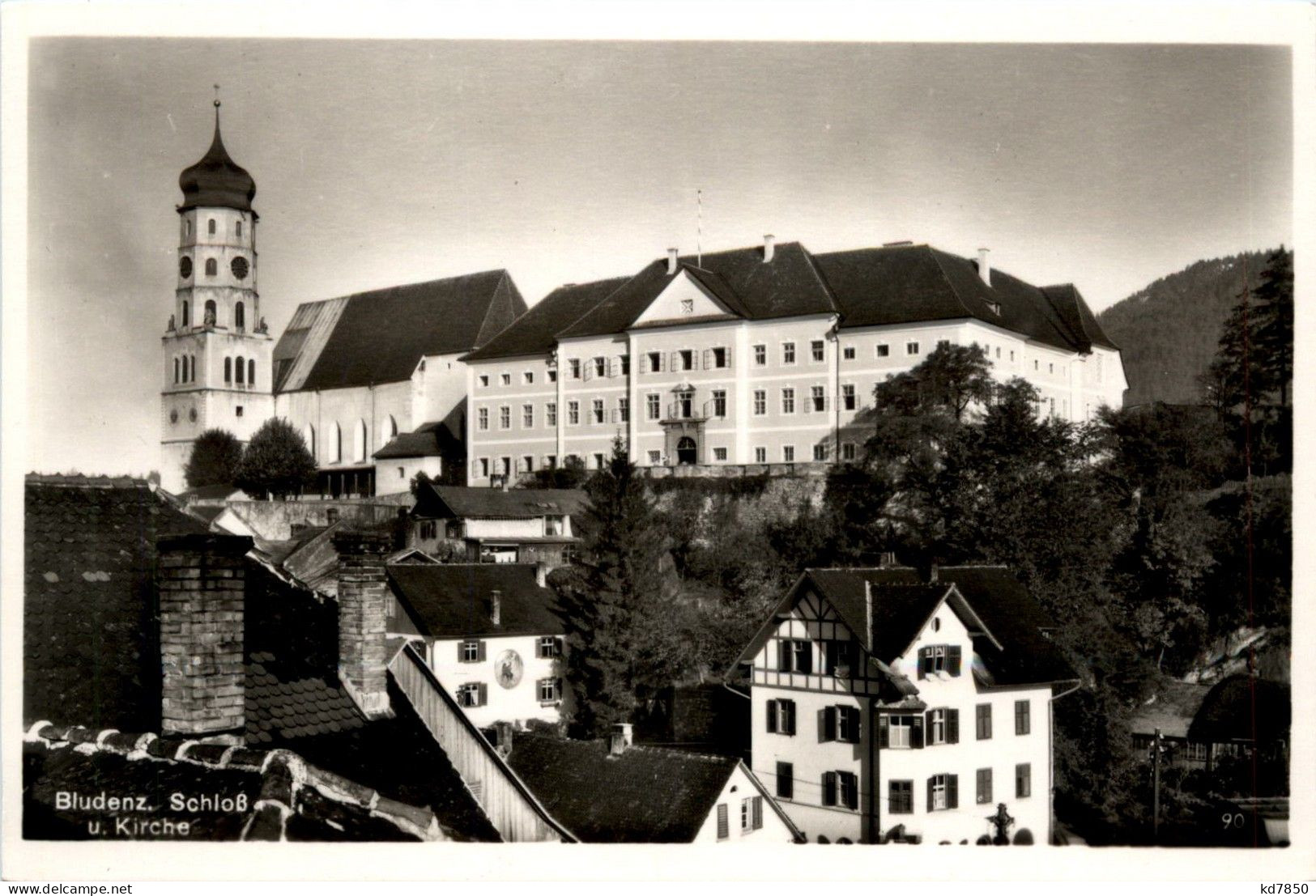 Bludenz - Schloss Und Kirche - Bludenz