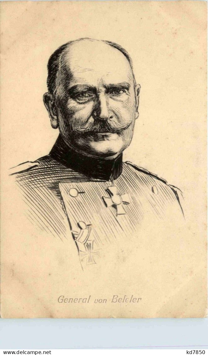 General Von Beseler - Uomini Politici E Militari