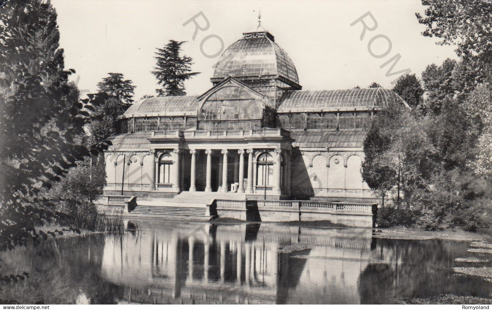 CARTOLINA  C9 MADRID,SPAGNA-RETIRO:PALACIO DE CRISTAL-NON VIAGGIATA (1961) - Madrid