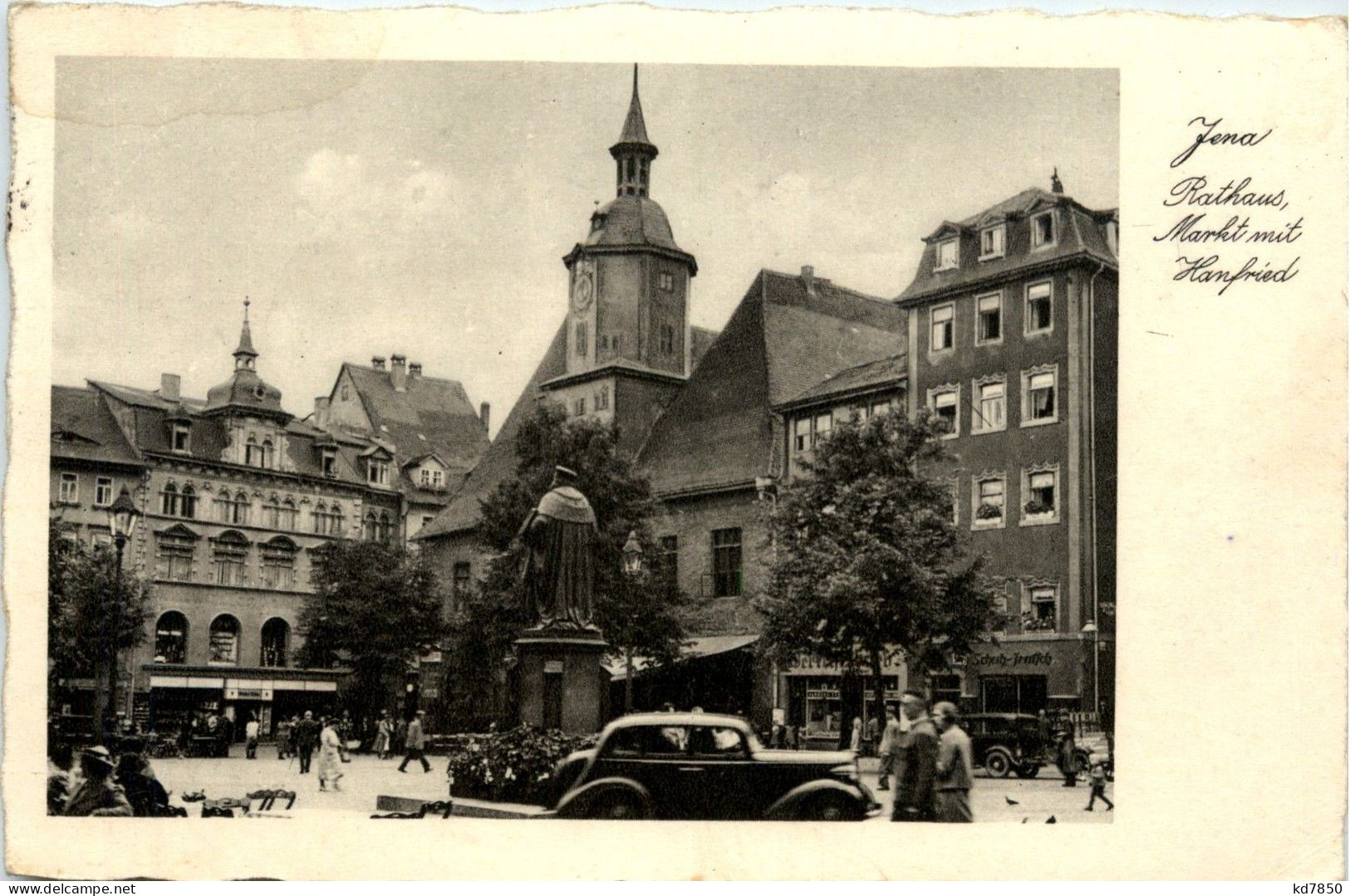 Jena - Rathaus Markt - Jena