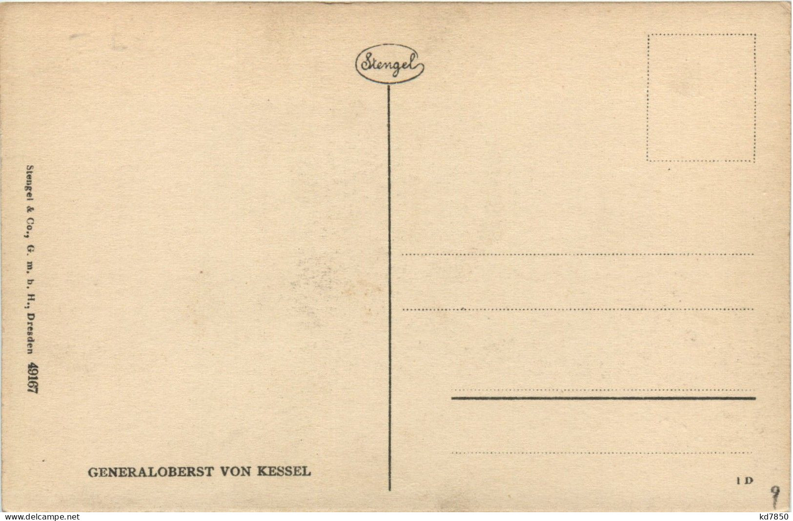 Generaloberst Von Kessel - Personaggi