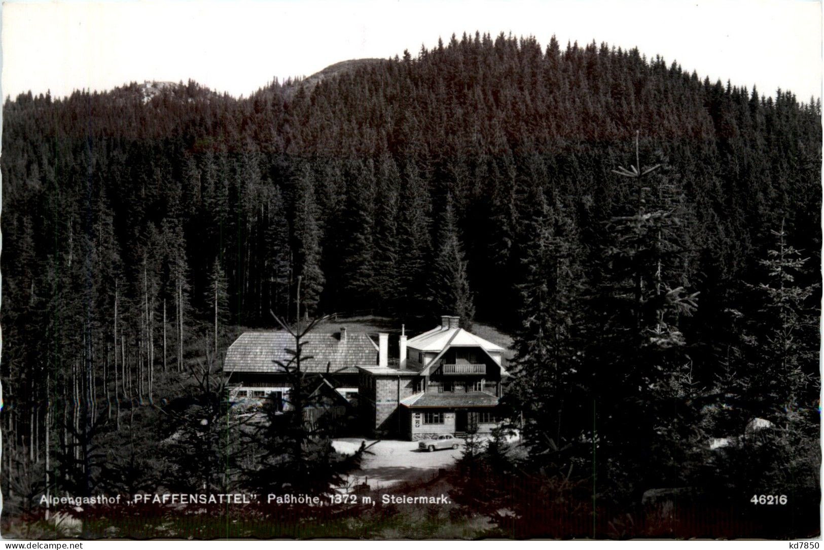 Mürzzuschlag/Steiermark - Alpengasthof Pfaffensattel Passhöhe - Mürzzuschlag