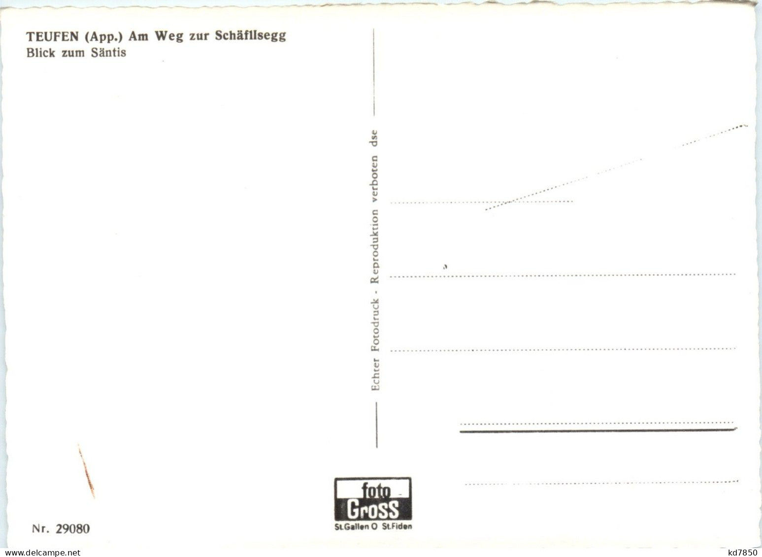 Teufen - Am Weg Zur Schäflisegg - Teufen