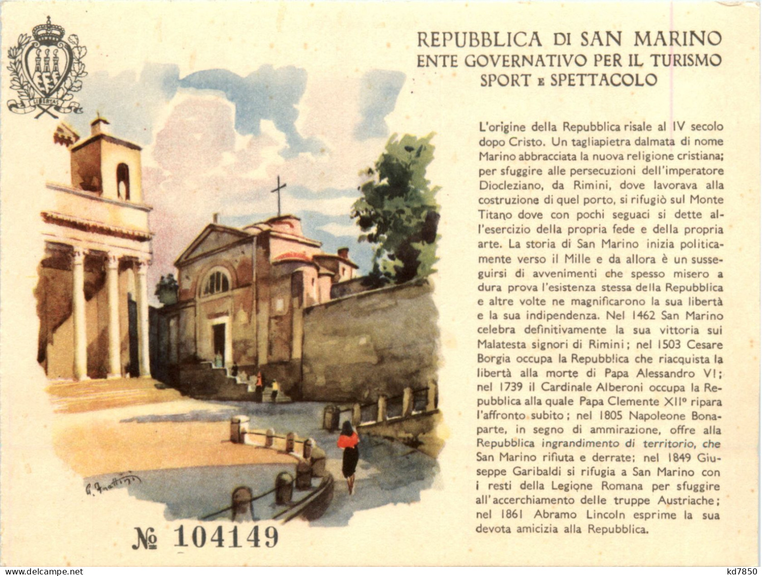 Repubblica Di San Marino - San Marino