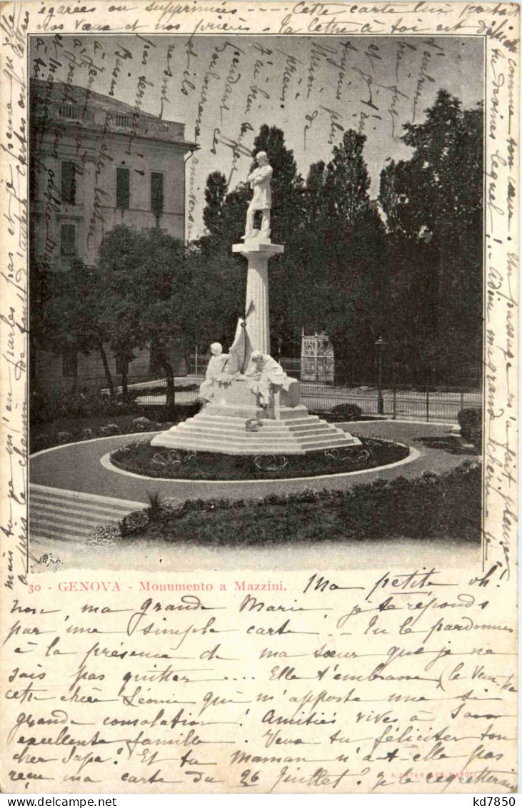 Genova - Monumento A Mazzini - Genova (Genoa)