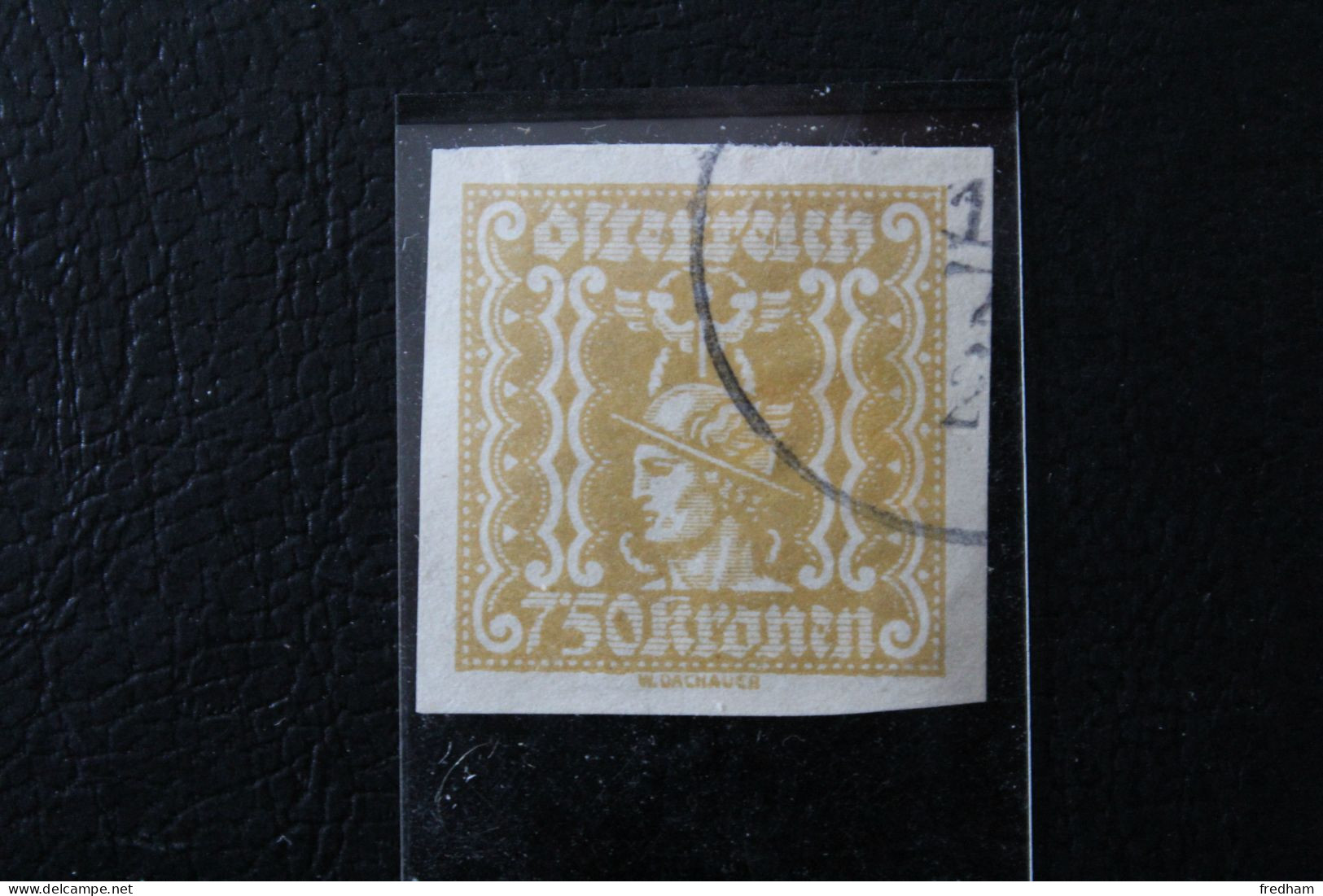 1921 TIMBRE JOURNAUX  Mi AT 416 7,50 Kr OBLITERE .. - Dagbladen