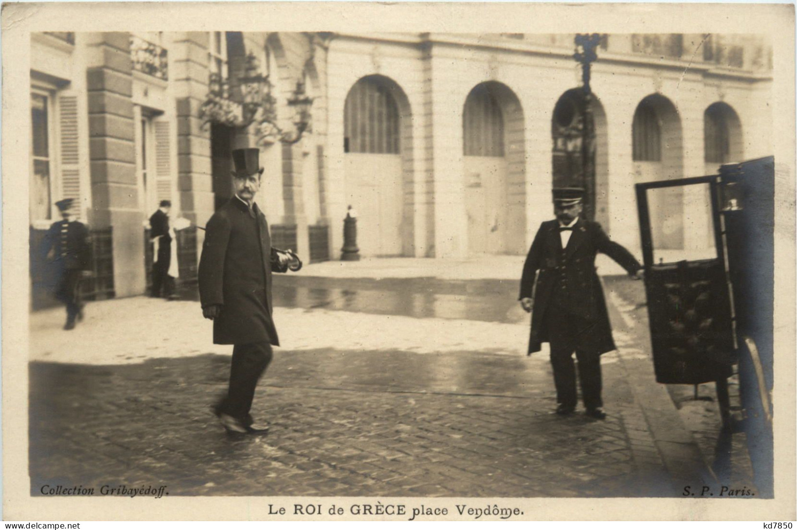 Le Roi De Grece Place Vendome - Grèce