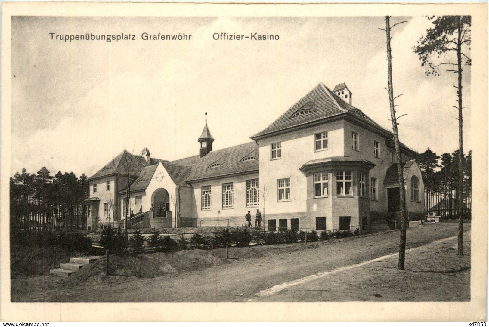 Bayern/Grafenwöhr - Truppenübungsplatz - Offiziers-Kasino - Grafenwöhr