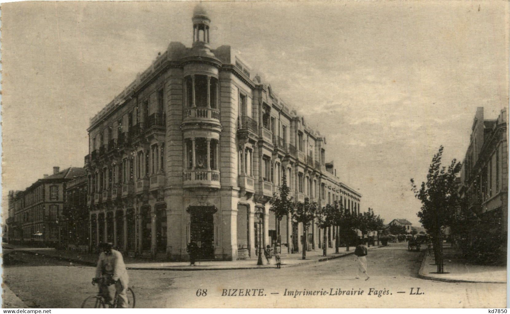 Bizerte - Imprimerie Librairie Fages - Tunesien