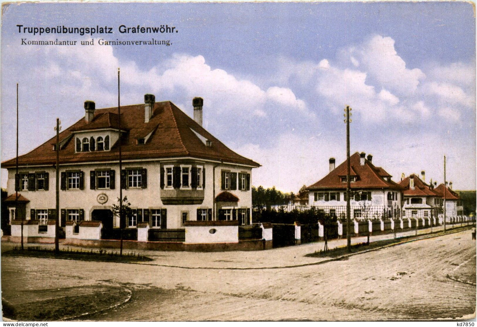 Grafenwöhr - Truppenübungsplatz - Kommandantur Und Garnisonverwaltung - Grafenwöhr