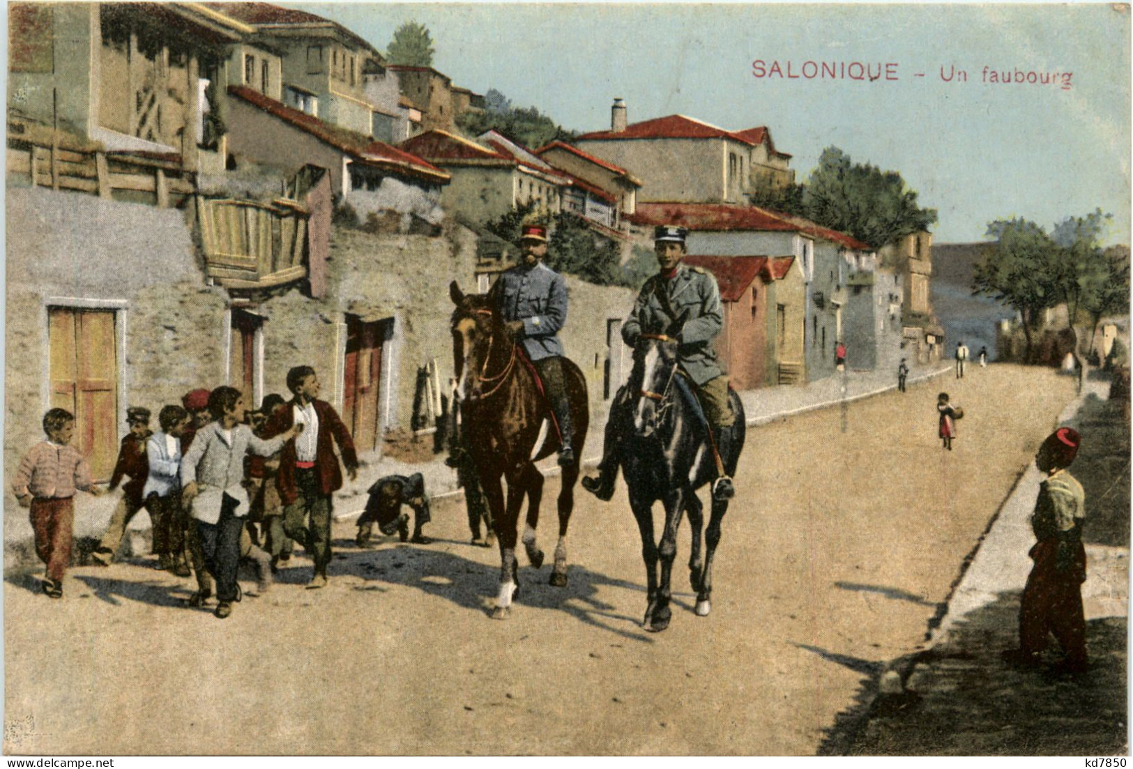 Salonique - Un Faubourg - Grecia