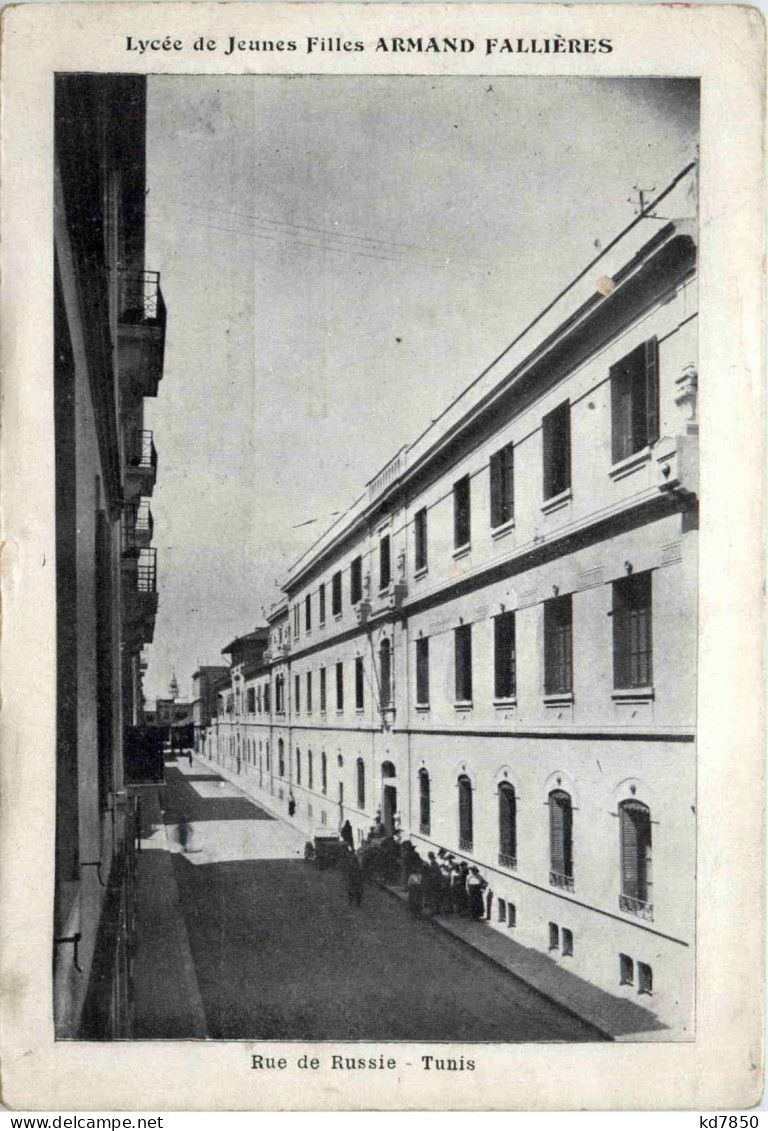 Tunis - Rue De Russie - Tunesien