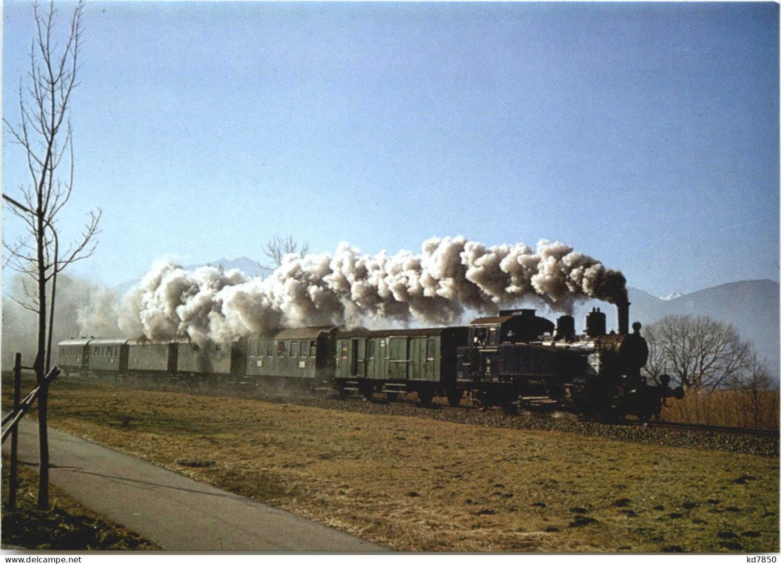 Gmund, Dampfzug - Tegernseebahn - Miesbach