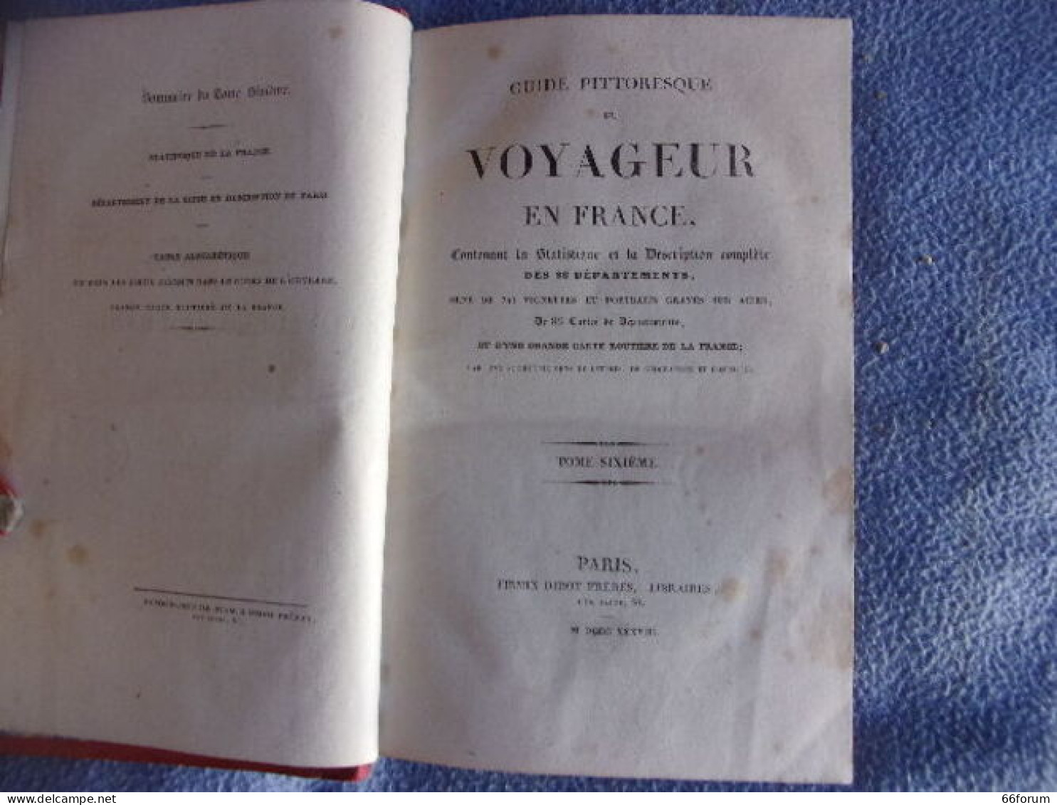 Guide Pittoresque Du Voyageur En France - Sin Clasificación