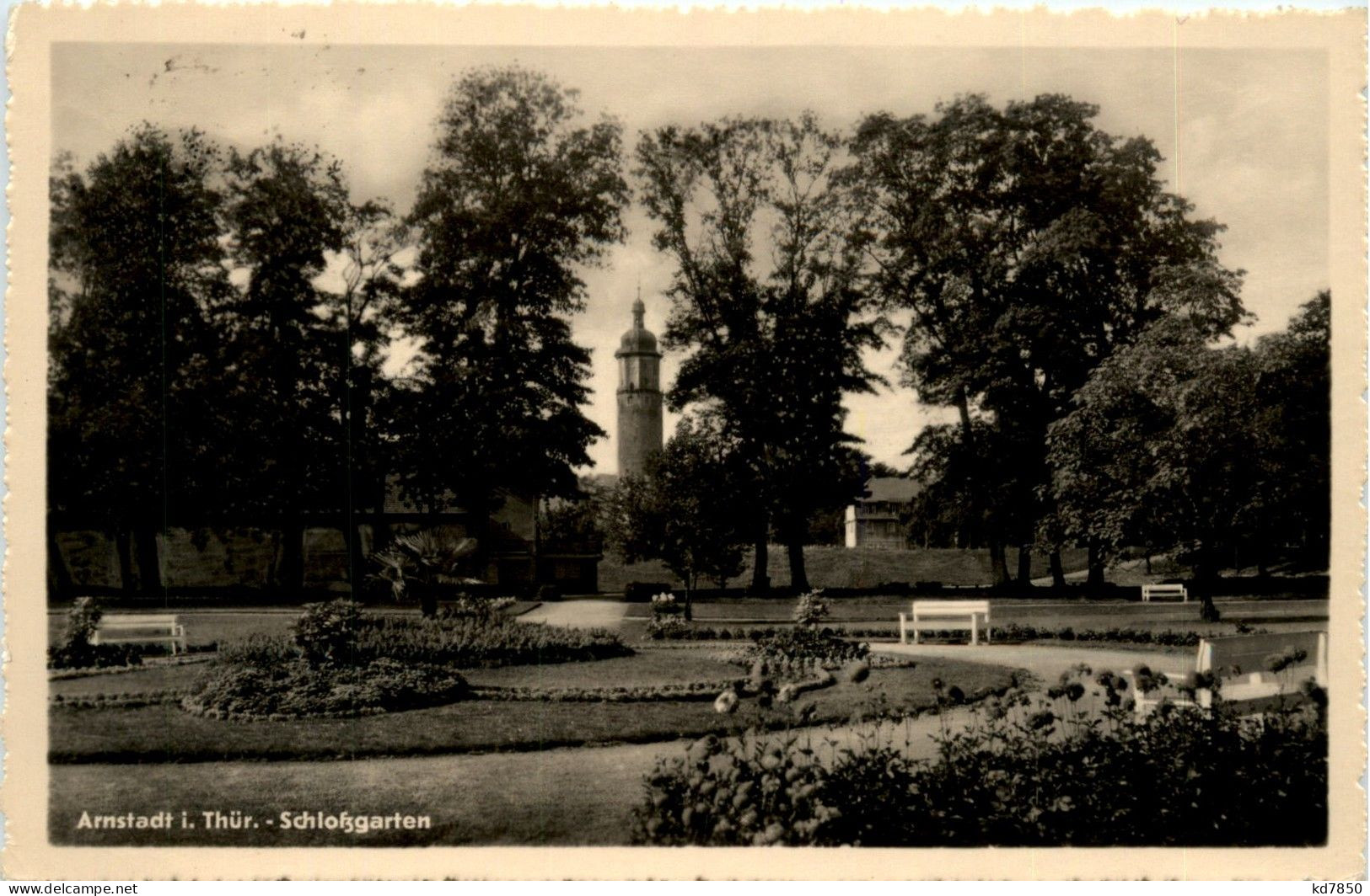 Arnstadt/Thür. - Schlossgarten - Arnstadt