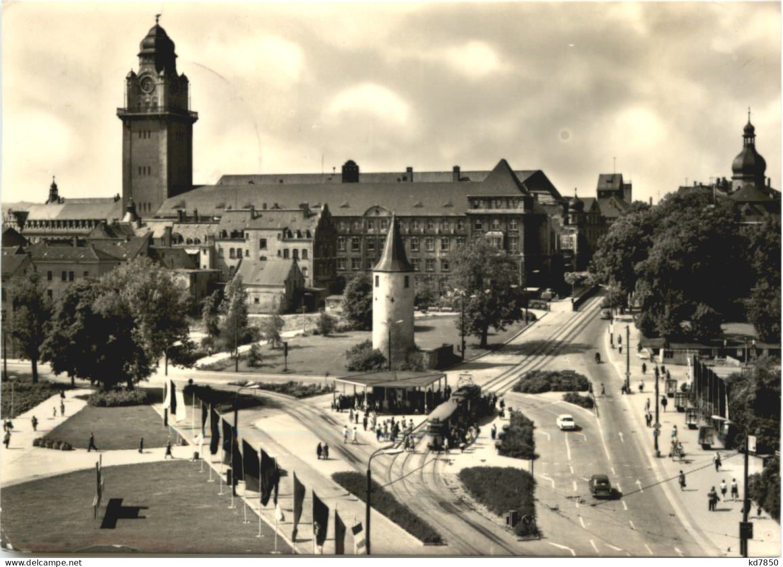 Plauen, Otto-Grotewohl-Platz - Plauen