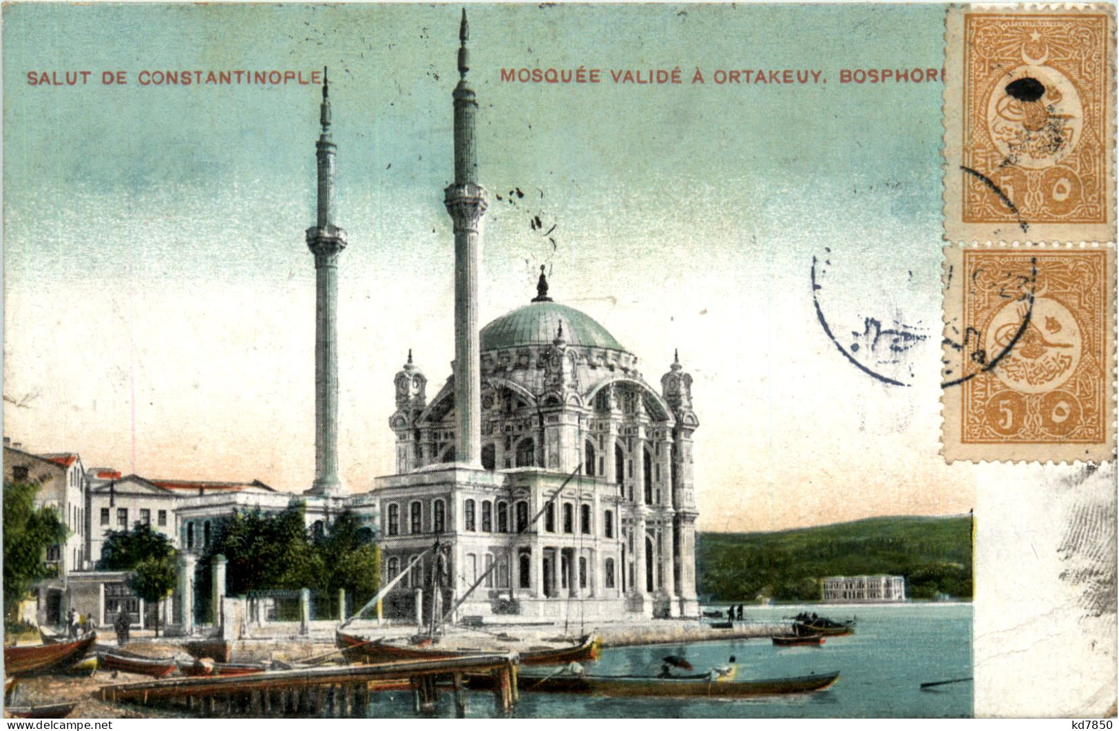 Constantinople - Mosquee Valide A Ortakeuy - Turquie