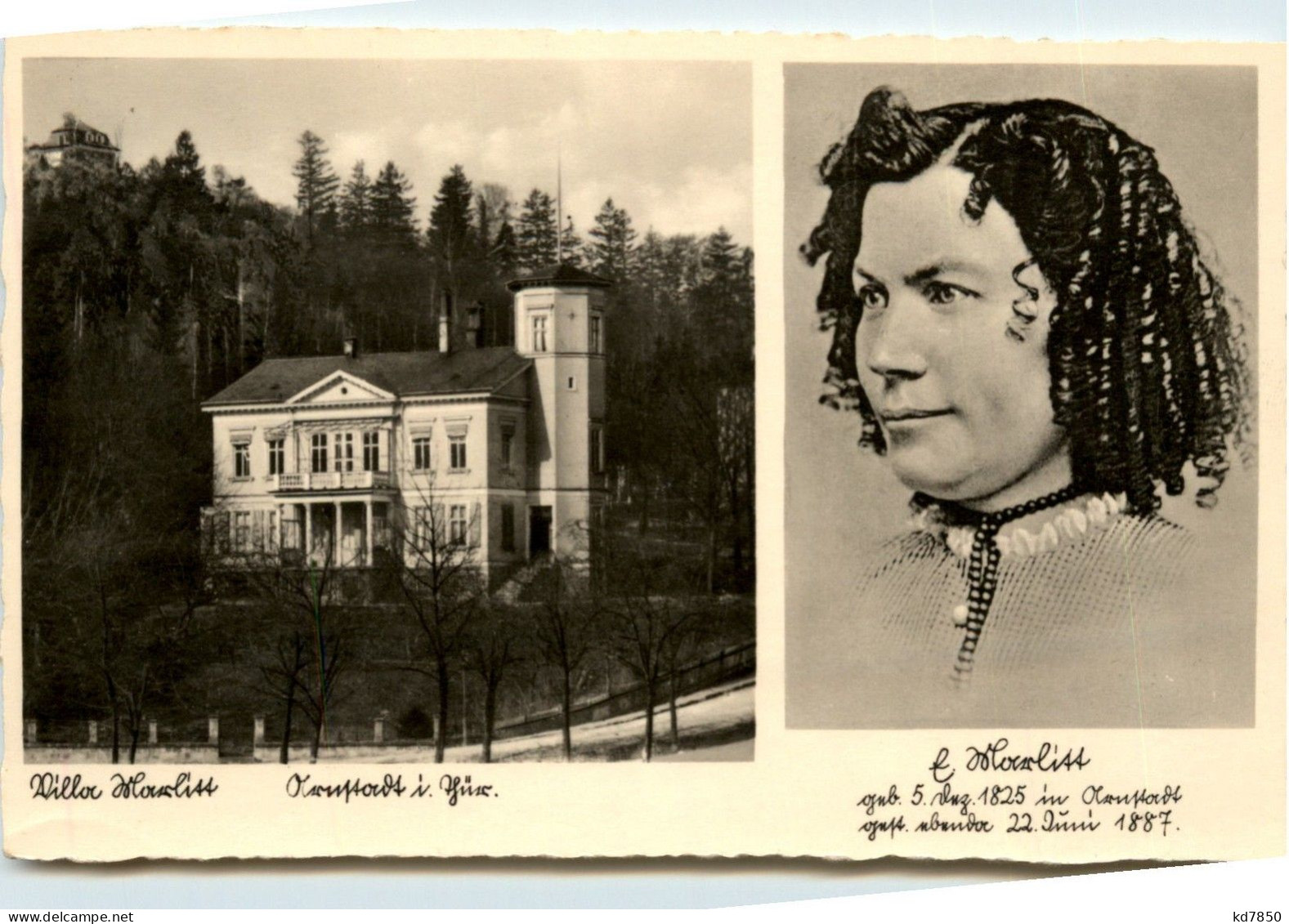 Arnstadt/Thür. - Villa Marlitt - Arnstadt