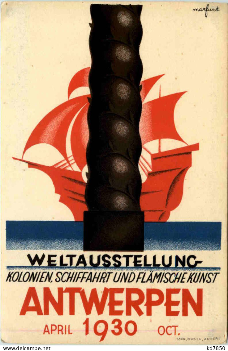 Antwerpen - Weltausstellung 1930 - Antwerpen