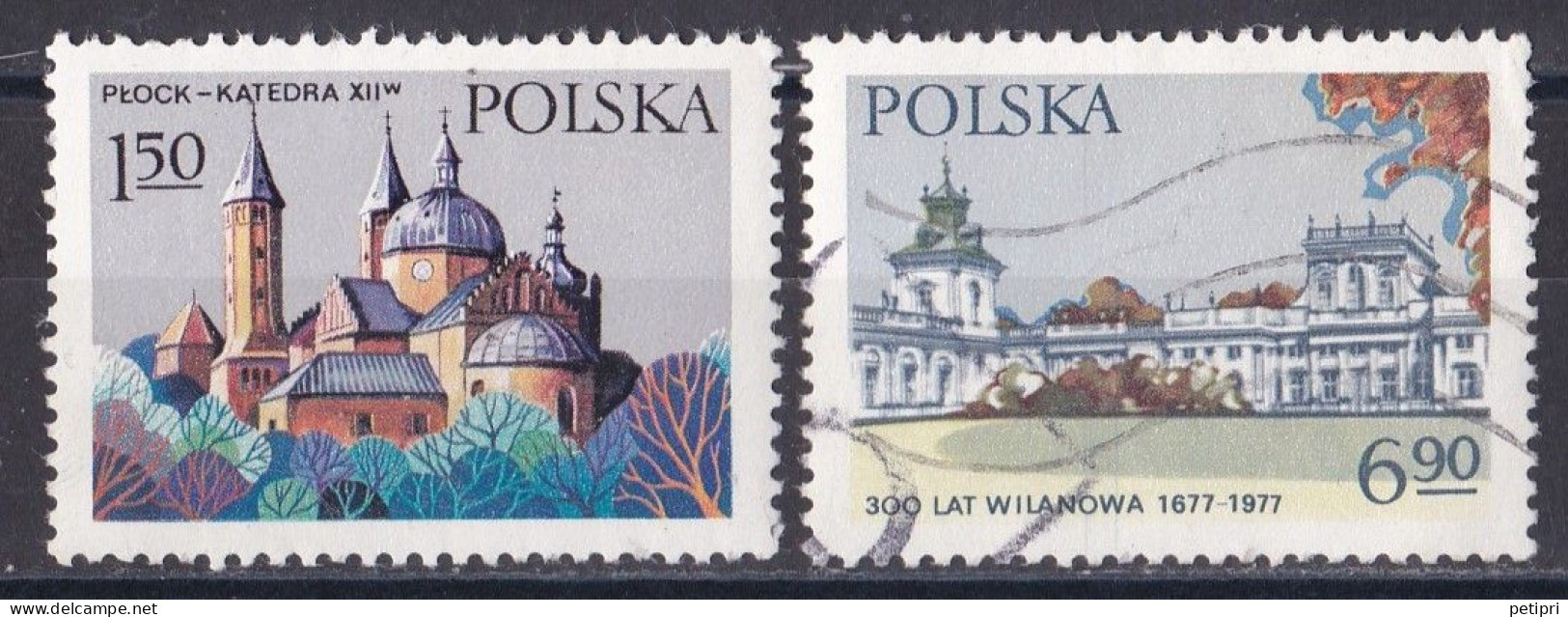 Pologne - République 1971 - 1980   Y & T N °  2363  Et  2365   Oblitérés - Oblitérés