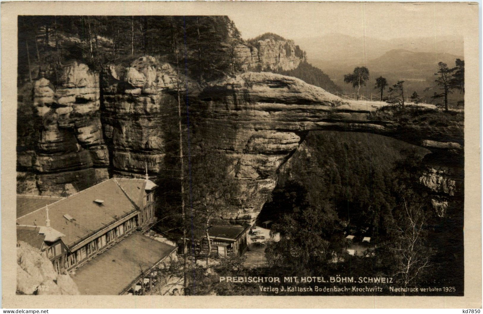 Prebischtor Mit Hotel - Tchéquie