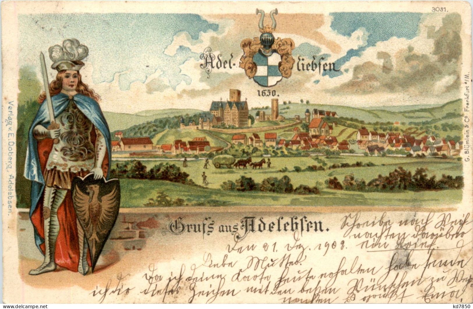 Gruss Aus Adelebsen - Litho - Göttingen