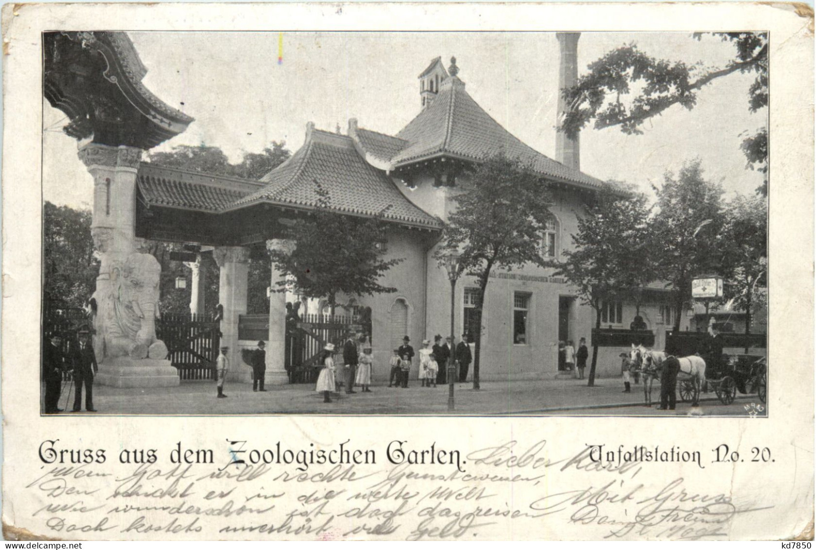 Berlin - Gruss Aus Dem Zoologischen Garten - Autres & Non Classés