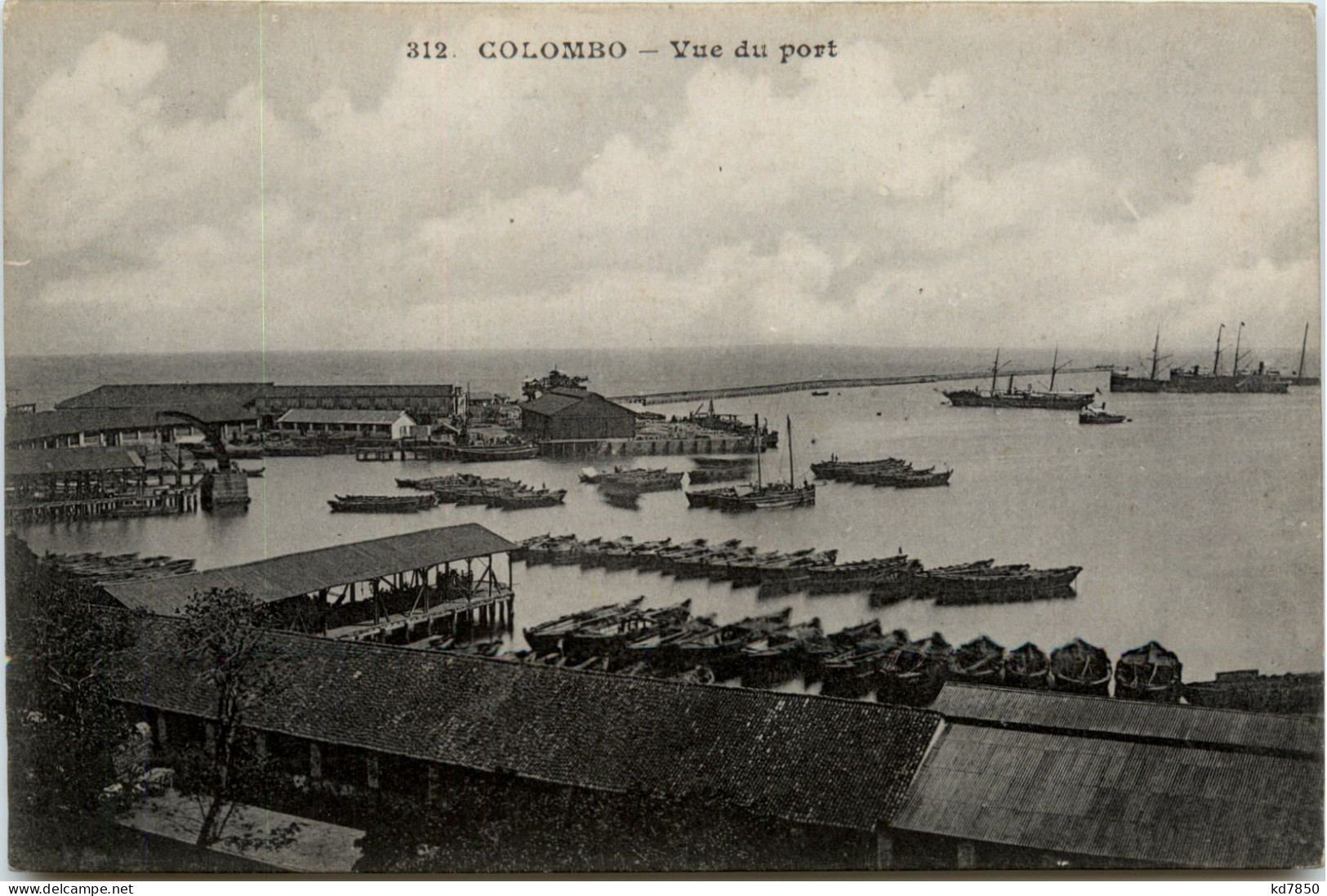 Colombo - Vue Du Port - Ceylon - Sri Lanka (Ceilán)