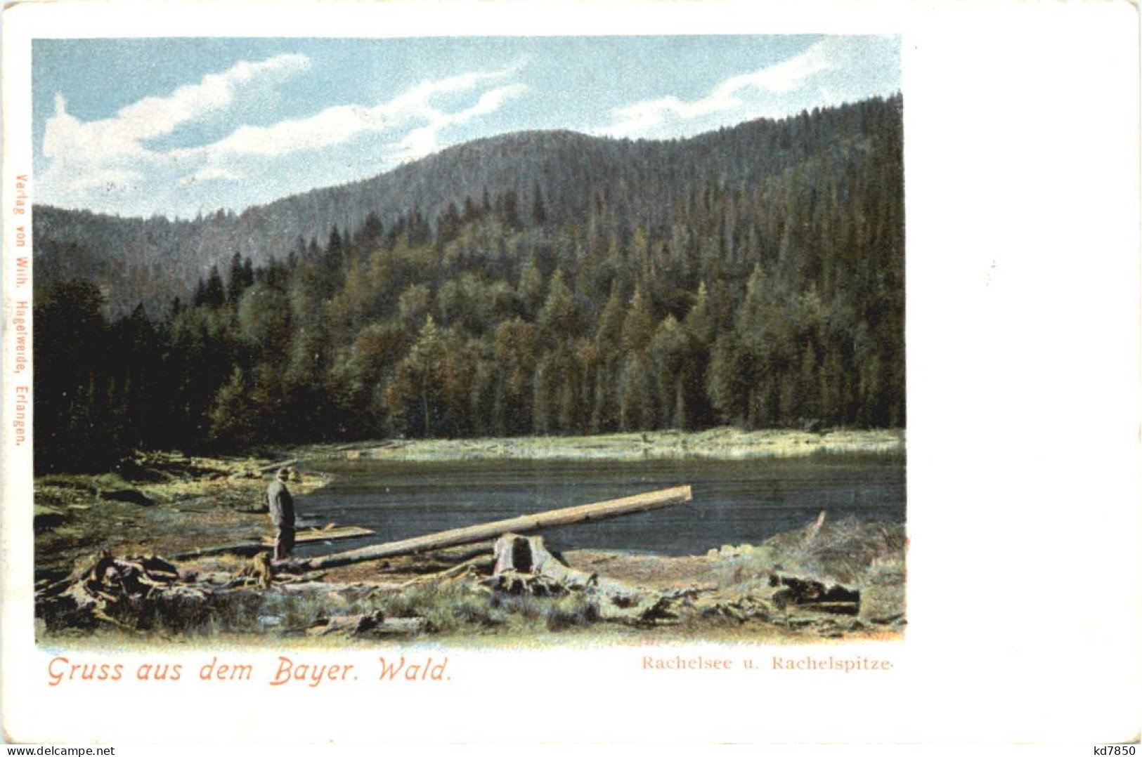 Gruss Aus Dem Bayer. Wald , Rachelsee Und Rachelspitze - Freyung