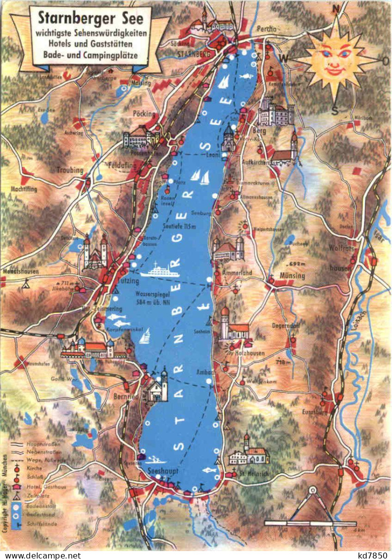 Starnbergersee, Und Umgebung - Starnberg