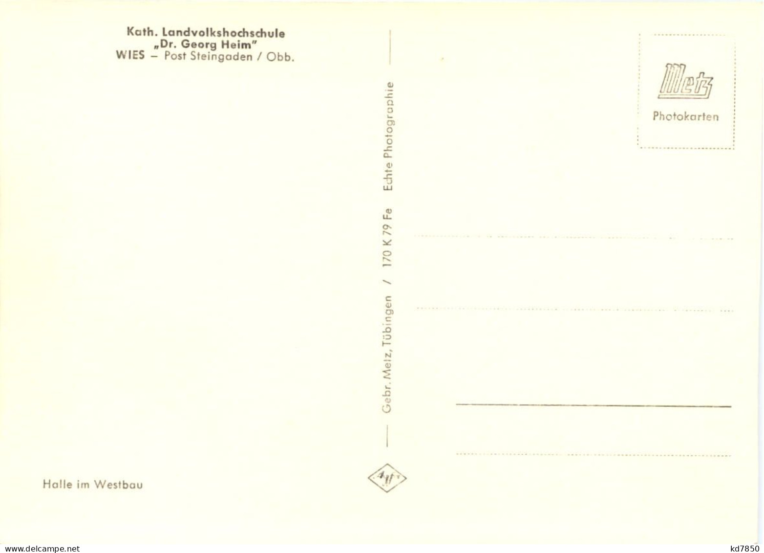 Wies B. Steingaden, Kath. Landvolkshochschule Dr. Georg Heim - Weilheim