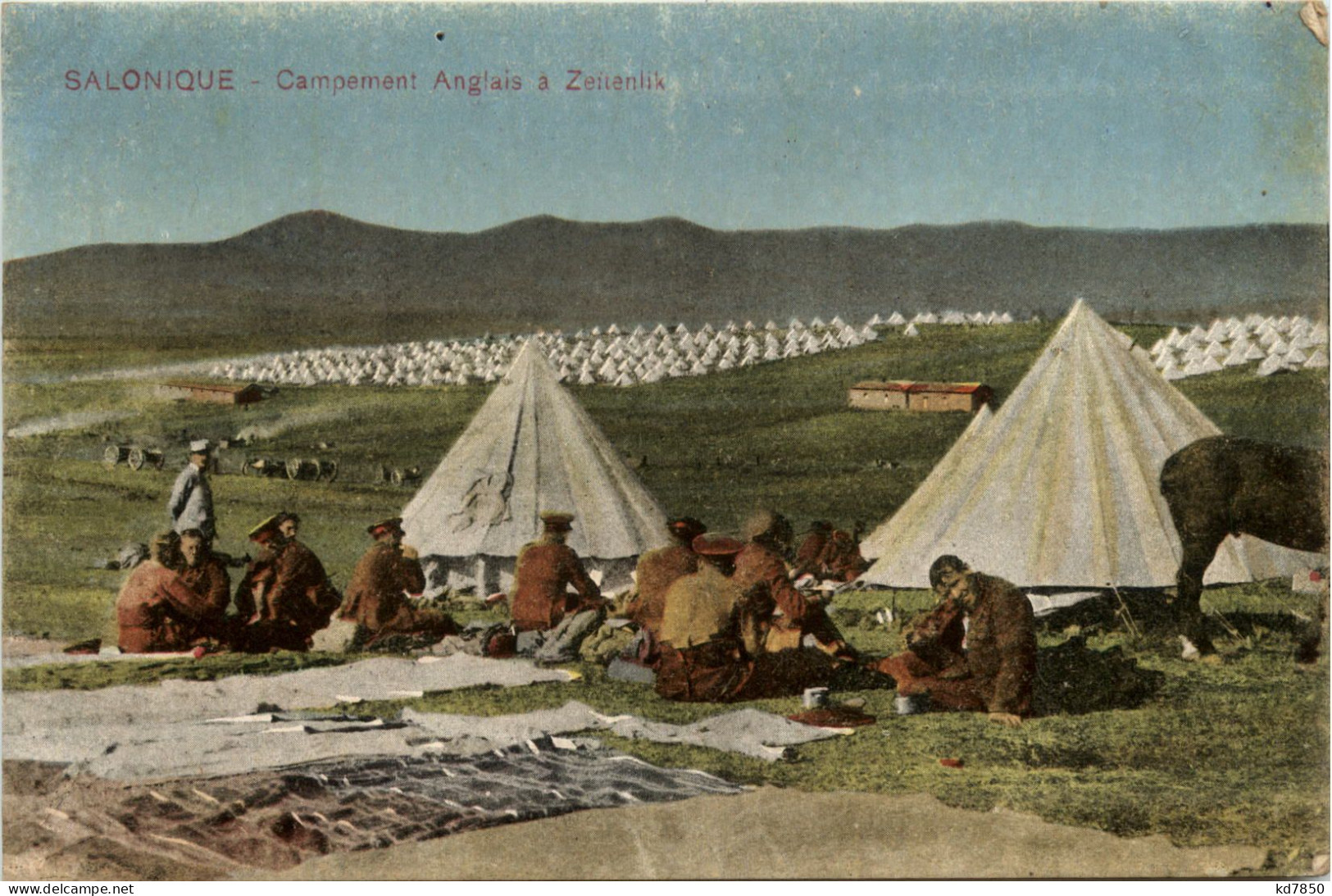 Salonique - Campement Anglais A Zeitenlik - Grecia