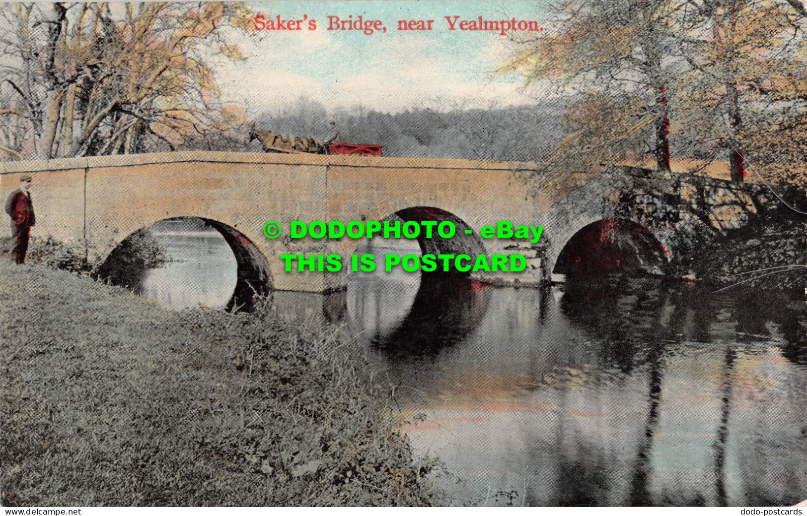 R498883 Saker Bridge. Near Yealmpton. E. S. No. 4142 - Monde