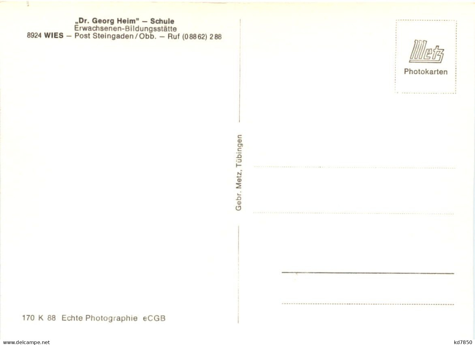 Wies B. Steingaden, Kath. Landvolkshochschule Dr. Georg Heim - Weilheim