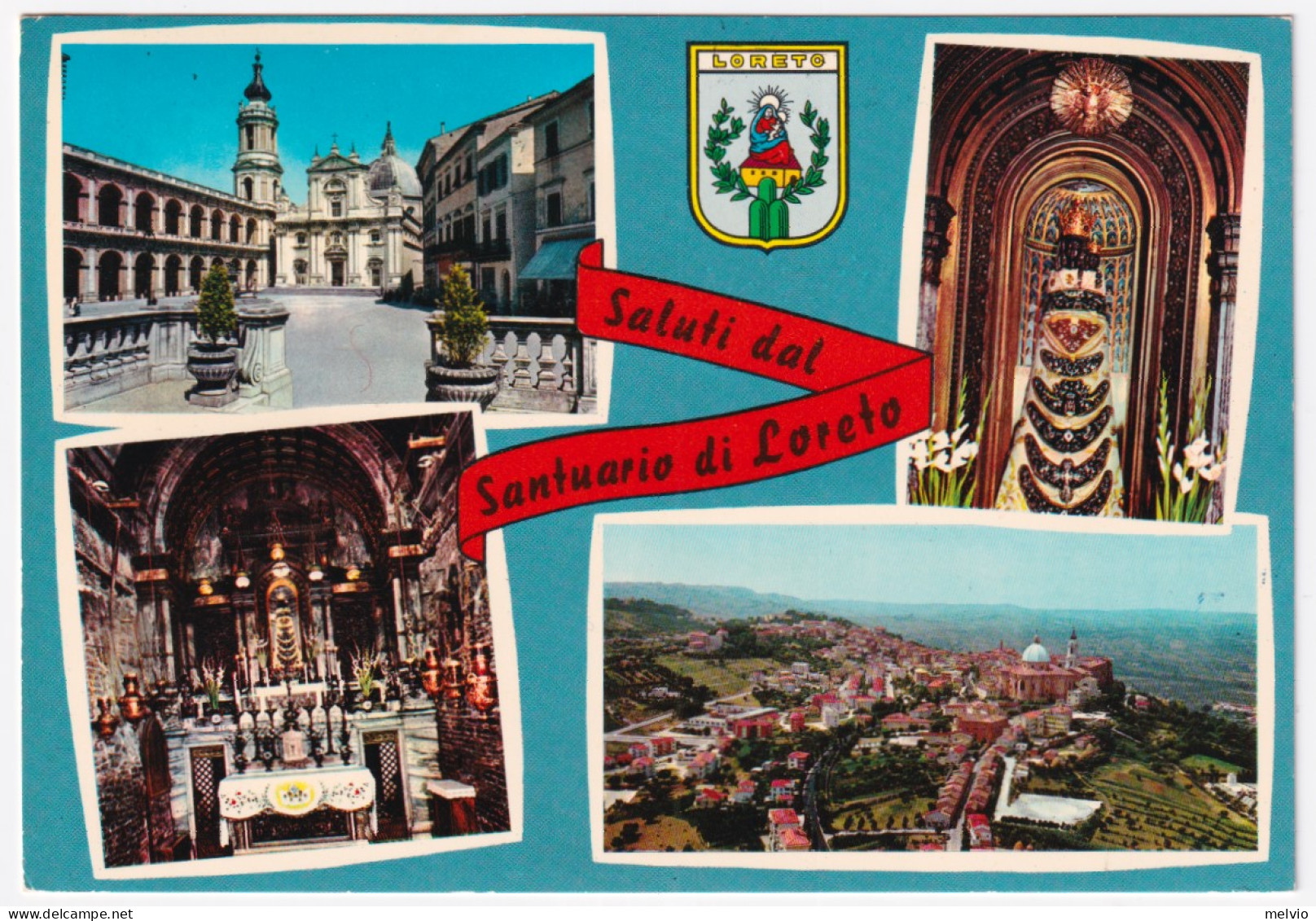 1974-CAMPIONATI EUROPEI ATLETICA Lire 40 (1262) Isolato Su Cartolina (Loreto) - 1971-80: Storia Postale
