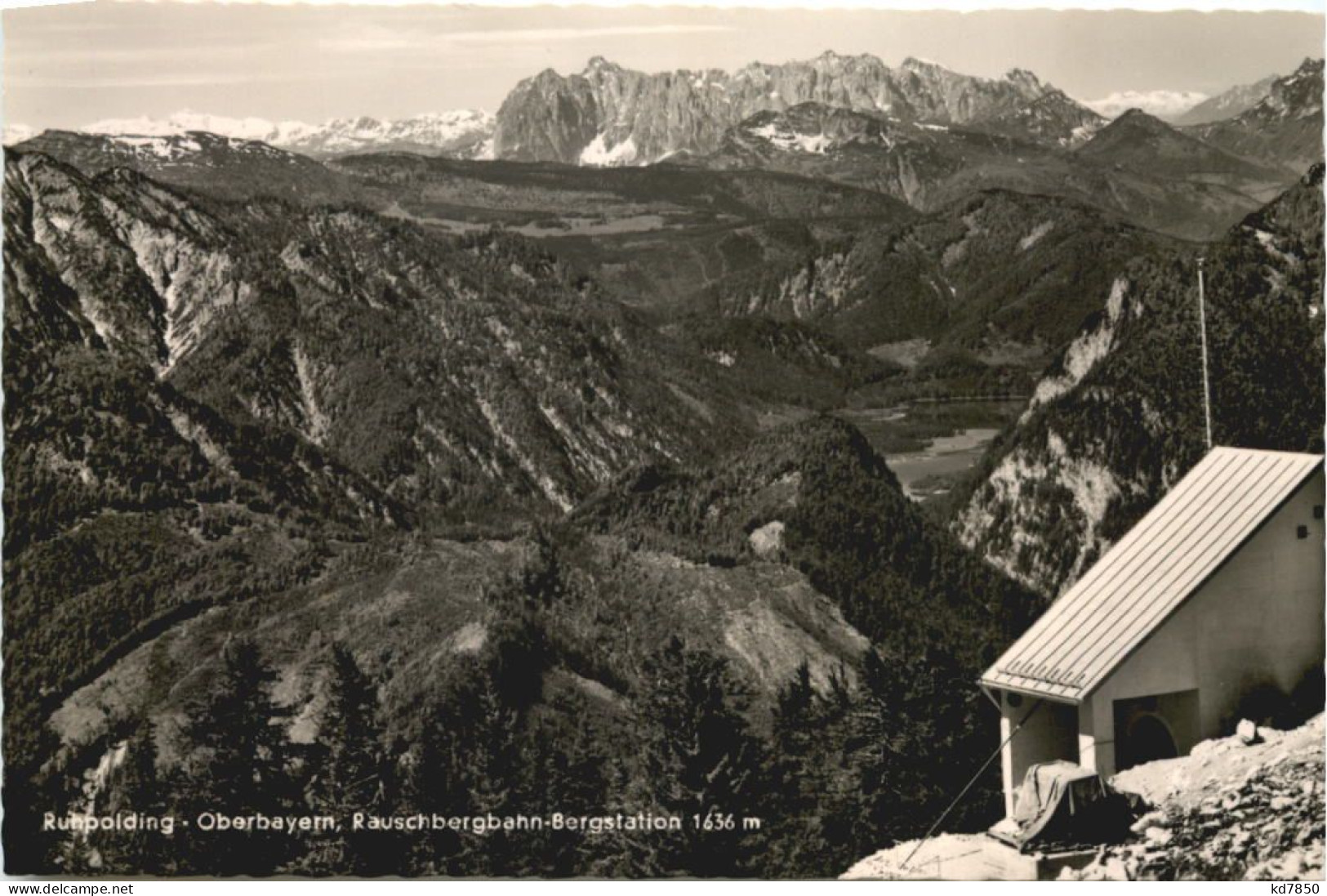 Ruhpolding, Rauschbergbahn-Bergstation - Ruhpolding