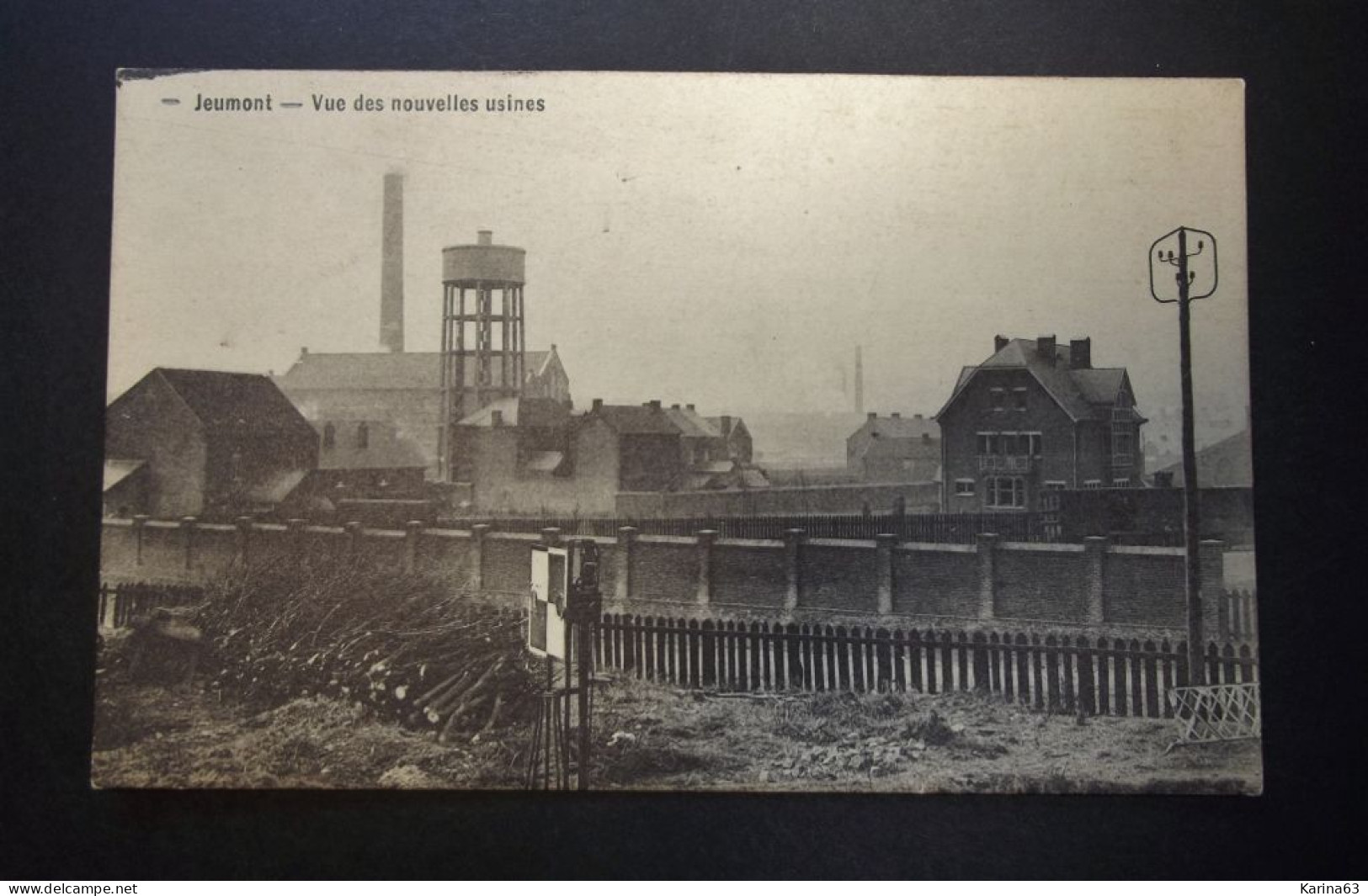 België - Belgique - CPA  Erquilinnes - Jeumont - Vue Des Nouvelles Usines - Industry - Unused Card - Erquelinnes