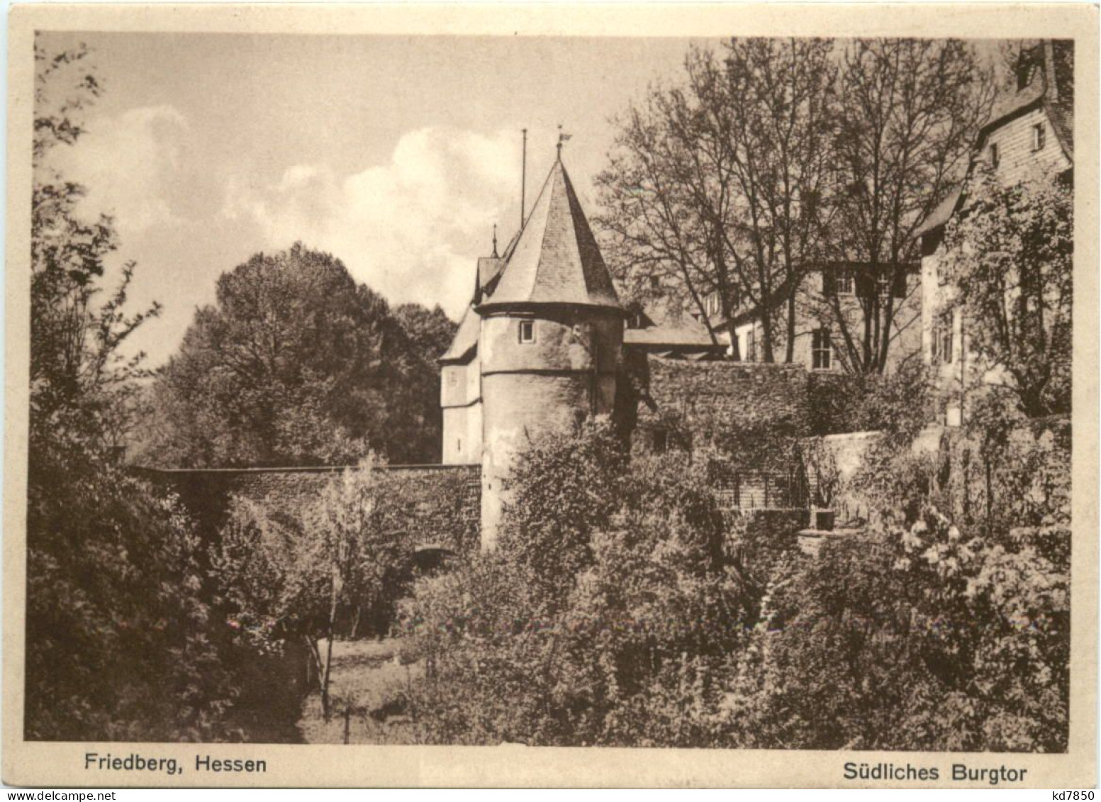 Friedberg, Hessen, Südliches Burgtor - Friedberg