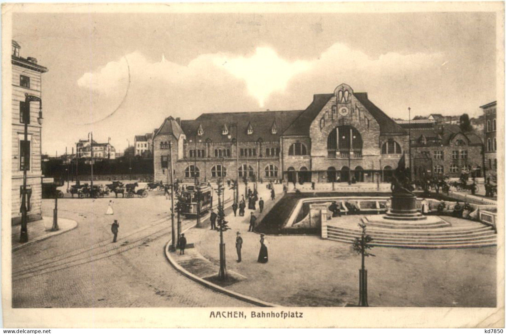 Aachen, Bahnhofsplatz - Aken