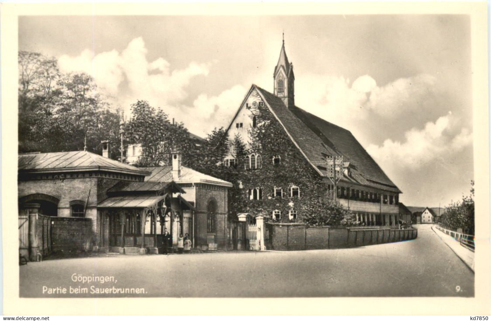 Göppingen, Partie Beim Sauerbrunnen - Goeppingen